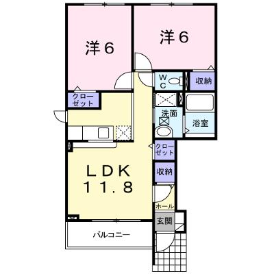 ベル・コリーヌ弐番館 101【管理NO：1-013854802-01010】 ★家具家電は申し込み後に搬入します 2026年08月上旬入居可能の外観画像