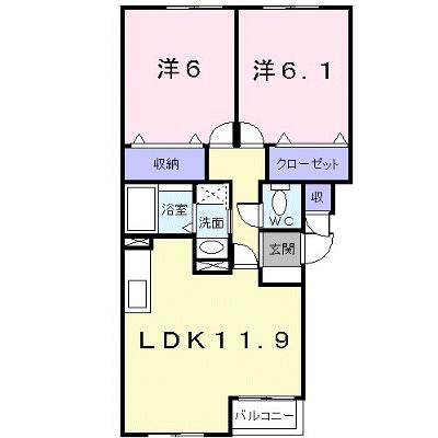 ジェルメ日乃出町 405【管理NO：1-012426901-04050】 ★家具家電は申し込み後に搬入しますの外観画像