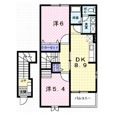 高丘リバーサイド 204【管理NO：1-012030401-02040】 ★家具家電は申し込み後に搬入しますの外観画像