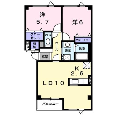 コリーヌ．ビラ 102【管理NO：1-011440301-01020】 ★家具家電は申し込み後に搬入しますの外観画像