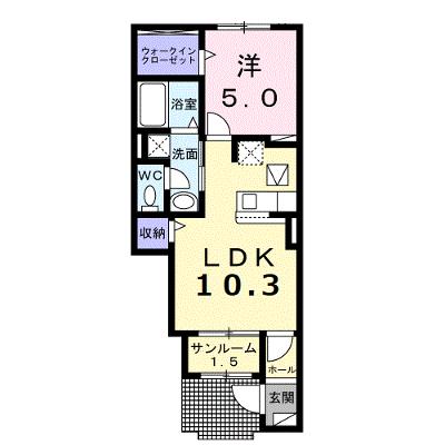 サン　メゾン 103【管理NO：1-028033701-01030】 2026年07月下旬入居可能の外観画像