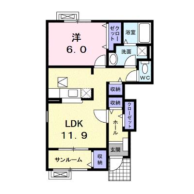 フォンテーヌ・ポルトⅡ 101【管理NO：1-014739202-01010】 2026年07月下旬入居可能の外観画像
