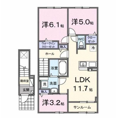 ハレアカラ 203【管理NO：1-028446201-02030】 2026年10月上旬入居可能の外観画像