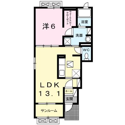セイバリー．Ｅ　Ⅱ 101【管理NO：1-021660202-01010】 ★家具家電は申し込み後に搬入します 2026年09月中旬入居可能の外観画像