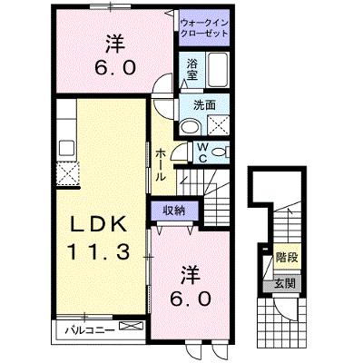 アルテミスおじま 203【管理NO：1-018282201-02030】 ★家具家電は申し込み後に搬入しますの外観画像