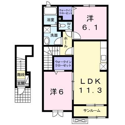 ヌーベルカクマンＢ 203【管理NO：1-017658901-02030】の外観画像