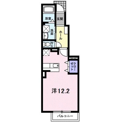 シャルマン・フルールＢ 102【管理NO：1-015083002-01020】 ★家具家電は申し込み後に搬入しますの外観画像