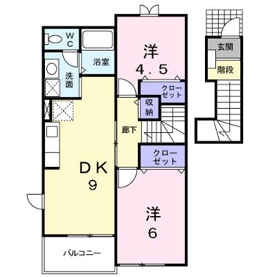セゾンパルテール 203【管理NO：1-010812801-02030】の外観画像