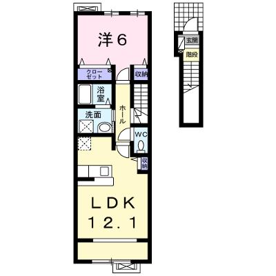 ボヌールＳ 203【管理NO：1-018045101-02030】 ★家具家電は申し込み後に搬入します★の外観画像