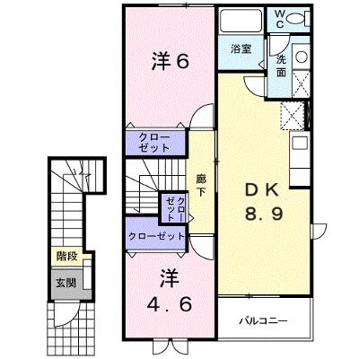 サニーハウスⅡ 203【管理NO：1-012302201-02030】 ★家具家電は申し込み後に搬入します 2026年07月上旬入居可能の外観画像