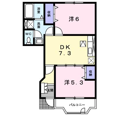 レフィナードⅠ 102【管理NO：1-010996501-01020】 ★家具家電は申し込み後に搬入しますの外観画像