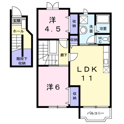 ローテローゼＹ 202【管理NO：1-007255601-02020】 2026年08月上旬入居可能の物件写真1