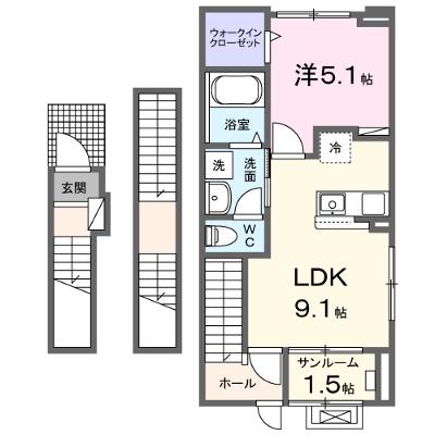 レガリア駅東 301【管理NO：1-028769601-03010】 ★家具家電は申し込み後に搬入します★ ★2026年10月上旬入居可能★の外観画像