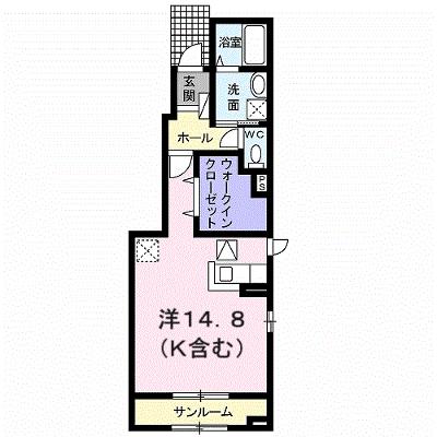 ノイカルムＤ 101【管理NO：1-021335601-01010】 ★家具家電は申し込み後に搬入します★ ★2026年08月下旬入居可能★の外観画像