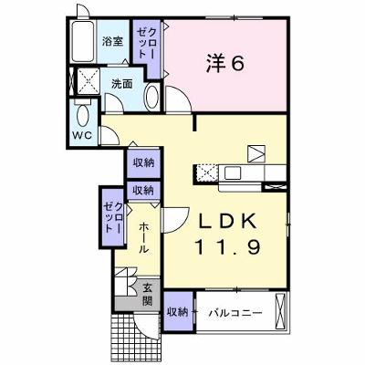 クレメントＢ棟 104【管理NO：1-014058402-01040】 ★家具家電は申し込み後に搬入します★の外観画像