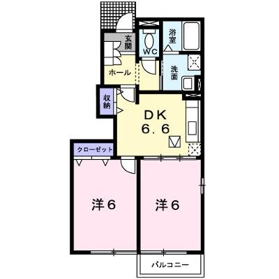 クレストール２４Ｃ 101【管理NO：1-013412601-01010】 ★家具家電は申し込み後に搬入しますの外観画像