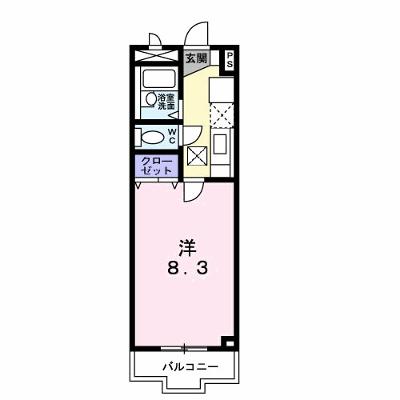 ウイスタプラス 101【管理NO：1-012831601-01010】 ★家具家電は申し込み後に搬入しますの外観画像