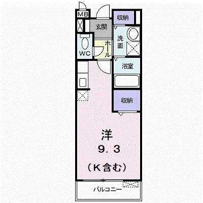 リバーサイド広面 103【管理NO：1-011021301-01030】 ★家具家電は申し込み後に搬入しますの外観画像