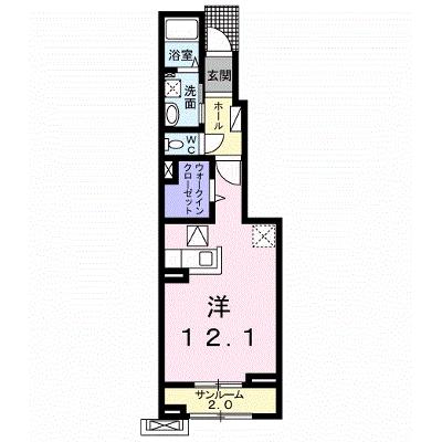 ボン　ソレイユ 103【管理NO：1-021327501-01030】 ★家具家電は申し込み後に搬入します★の外観画像