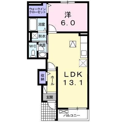 ベアヴァレー 102【管理NO：1-017124601-01020】 ★家具家電は申し込み後に搬入します★の外観画像