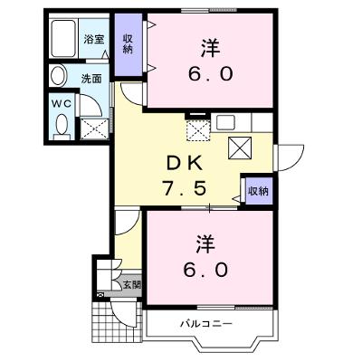 グレースアゼリアＡ 103【管理NO：1-011154701-01030】 ★家具家電は申し込み後に搬入します★の外観画像