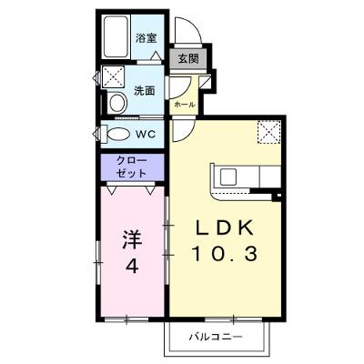 レジデンス西下台 105【管理NO：1-099290101-01040】 ★家具家電は申し込み後に搬入します★の外観画像