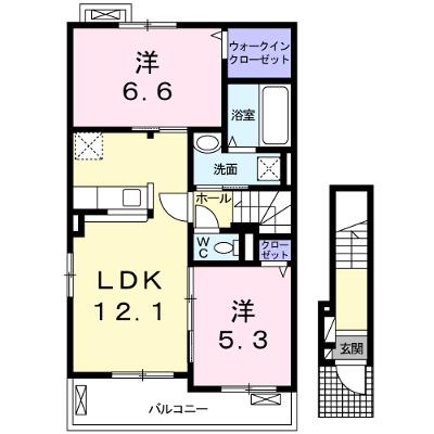 Ｆｉｏｒｅ・Ｔ 201【管理NO：1-023318801-02010】 ★家具家電は申し込み後に搬入します★ ★2026年10月中旬入居可能★の外観画像