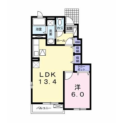 イーハトーヴＢ 103【管理NO：1-016755202-01030】 ★家具家電は申し込み後に搬入します★の外観画像