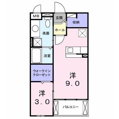 サンハウス志家 203【管理NO：1-015532601-02030】 ★家具家電は申し込み後に搬入します★の外観画像