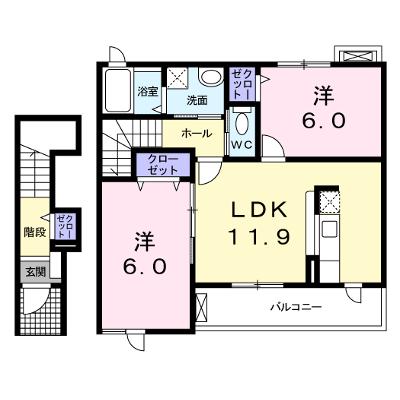 スターライトシティＧ 202【管理NO：1-014930002-02020】 ★家具家電は申し込み後に搬入しますの外観画像