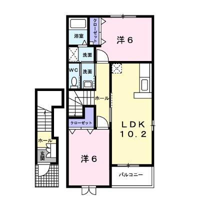 ラフレシールスクエアＢ 204【管理NO：1-012667902-02040】 ★家具家電は申し込み後に搬入します 2026年07月下旬入居可能の外観画像