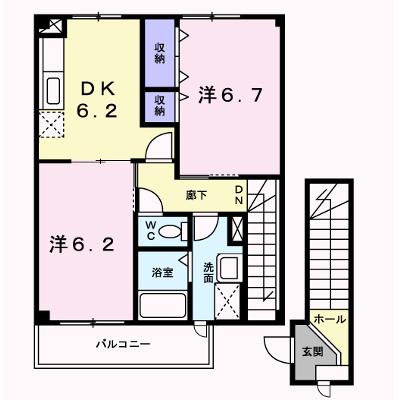ソシアノールＩ 202【管理NO：1-007856601-02020】 ★家具家電は申し込み後に搬入します 2026年07月下旬入居可能の外観画像