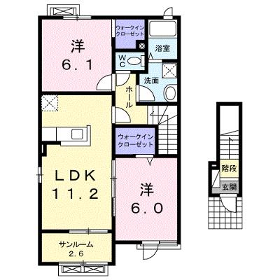 メディウム・マレⅣ 201【管理NO：1-020453002-02010】 ★家具家電は申し込み後に搬入しますの外観画像