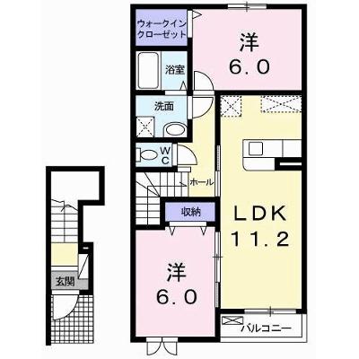 グランコルＢ 203【管理NO：1-018188802-02030】 2026年06月下旬入居可能の物件写真1