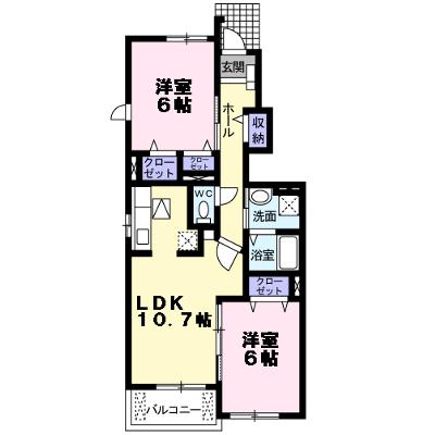 ガーデンベルＡ 103【管理NO：1-014926401-01030】の外観画像