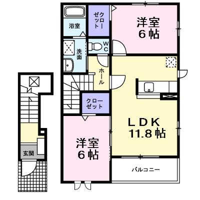 グランツ・ノイＡ 203【管理NO：1-013515201-02030】 2026年06月下旬入居可能の外観画像