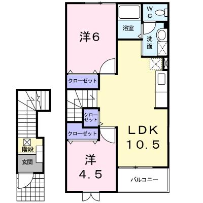 ルミエール館 203【管理NO：1-010835801-02030】 ★家具家電は申し込み後に搬入します★の外観画像