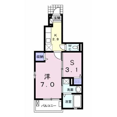 ＧｒｅｅｎＬｉｆｅ 103【管理NO：1-023600301-01030】 ★家具家電は申し込み後に搬入します★の外観画像