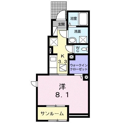 アーネラⅡ 102【管理NO：1-025234202-01020】 ★家具家電は申し込み後に搬入します★の外観画像