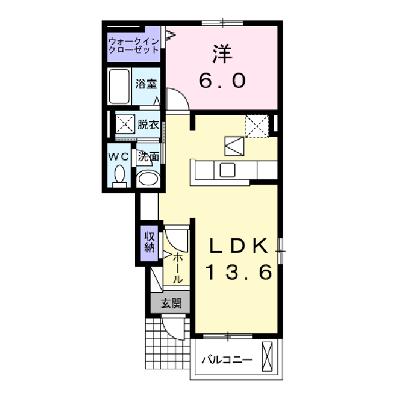 プリムローズ 105【管理NO：1-020707401-01050】 ★家具家電は申し込み後に搬入します★の外観画像