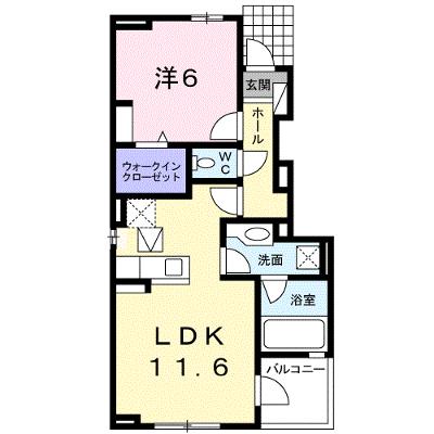 ドリームワークス　六番館 105【管理NO：1-020528603-01050】 ★家具家電は申し込み後に搬入します★の外観画像