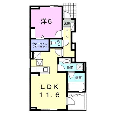 ドリームワークス　六番館 104【管理NO：1-020528603-01040】 ★家具家電は申し込み後に搬入します★の外観画像