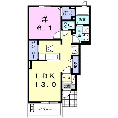 ブエナ　ローザ 102【管理NO：1-020397701-01020】 ★家具家電は申し込み後に搬入しますの外観画像