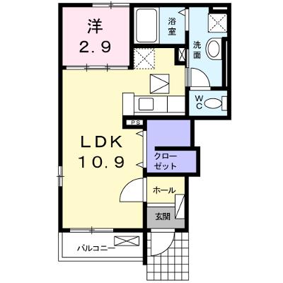 プレシュー　川南 101【管理NO：1-018268601-01010】 ★家具家電は申し込み後に搬入します★の外観画像