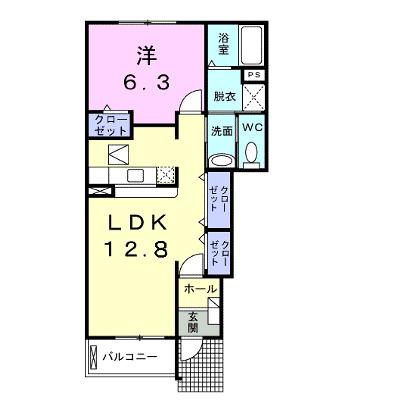 プリムローズ 101【管理NO：1-013605701-01010】 ★家具家電は申し込み後に搬入しますの外観画像