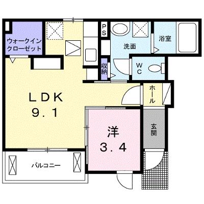 カーサピアッツァⅢ 103【管理NO：1-020976703-01030】 ★家具家電は申し込み後に搬入しますの外観画像