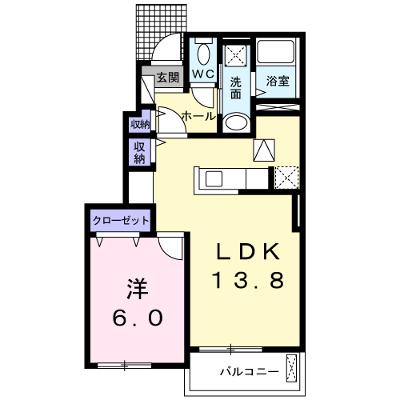 ジェルメメゾン　Ⅱ番館 102【管理NO：1-019248702-01020】 ★家具家電は申し込み後に搬入します★の外観画像