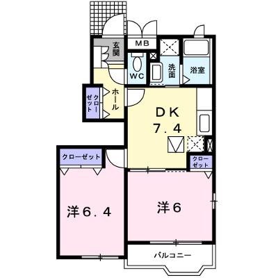 ブリーゼⅠ 101【管理NO：1-013606801-01010】 ★家具家電は申し込み後に搬入します★の外観画像