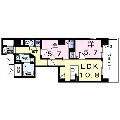 トラディション車町 401【管理NO：1-020381301-04010】 ★家具家電は申し込み後に搬入します★の外観画像