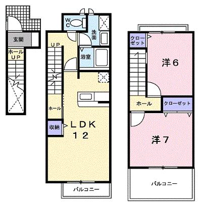 グラシュー折立 204【管理NO：1-011071701-02040】 ★家具家電は申し込み後に搬入しますの外観画像